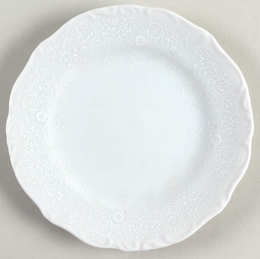 French Lace Salad Plate by Mikasa-1