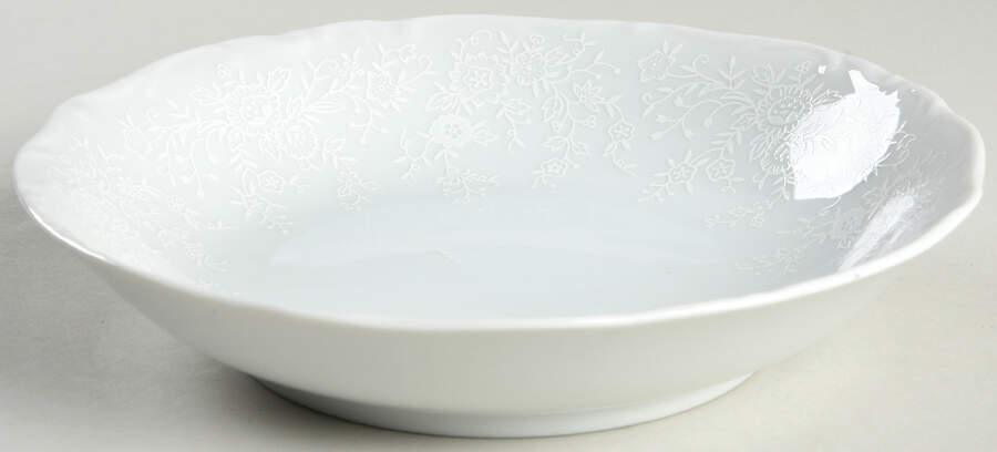 French Lace Coupe Soup Bowl by Mikasa-1