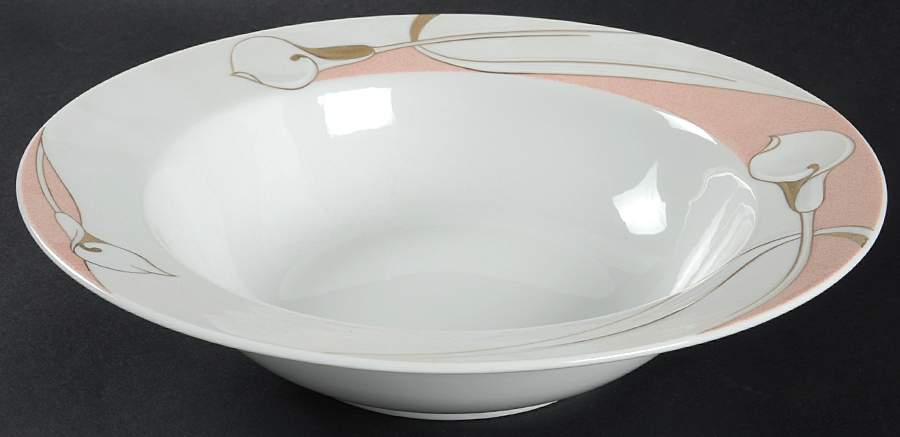 French Lily Rose 10" Round Vegetable Bowl by Mikasa-1