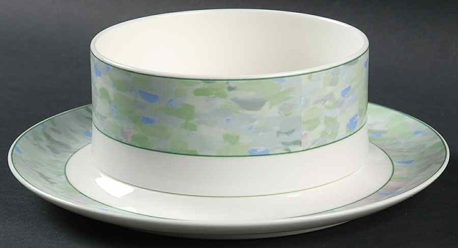 French Meadows Gravy Boat & Underplate by Mikasa-1
