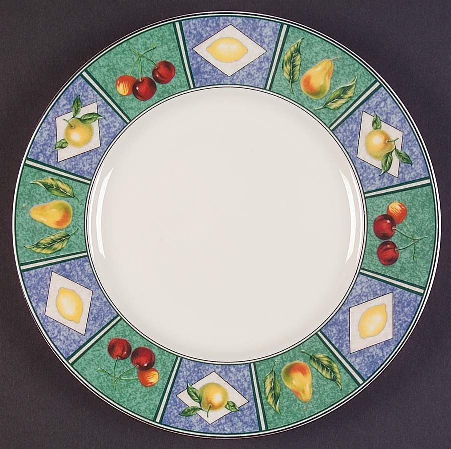 Fruit Mural Salad Plate by Mikasa-1