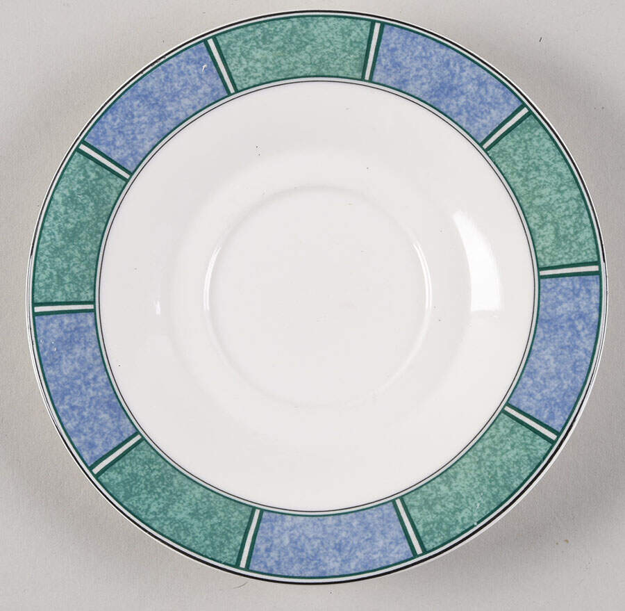 Fruit Mural Saucer by Mikasa-1