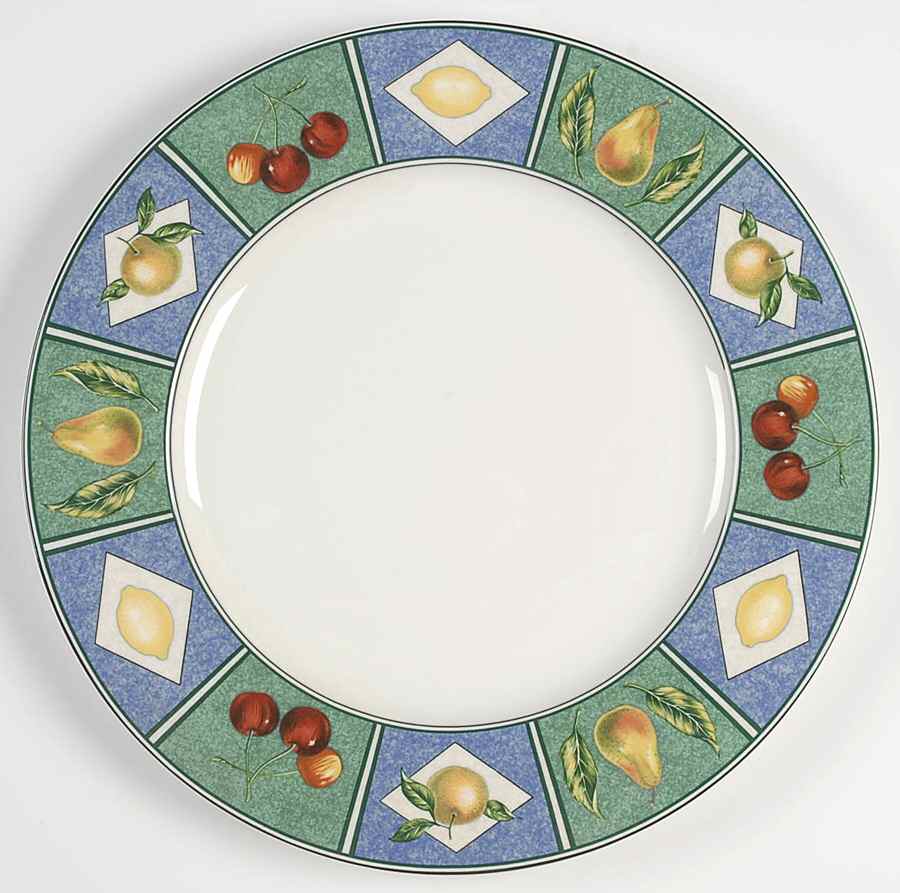 Fruit Mural 12" Chop Plate (Round Platter) by Mikasa-1