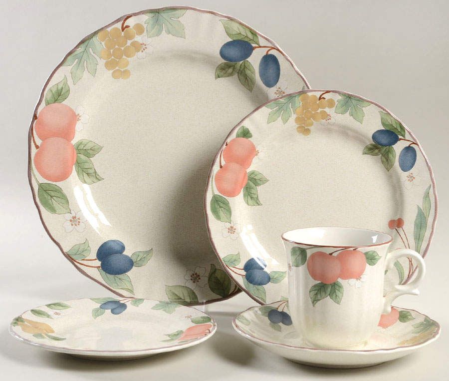 Fruit Panorama 5 Piece Place Setting by Mikasa-1
