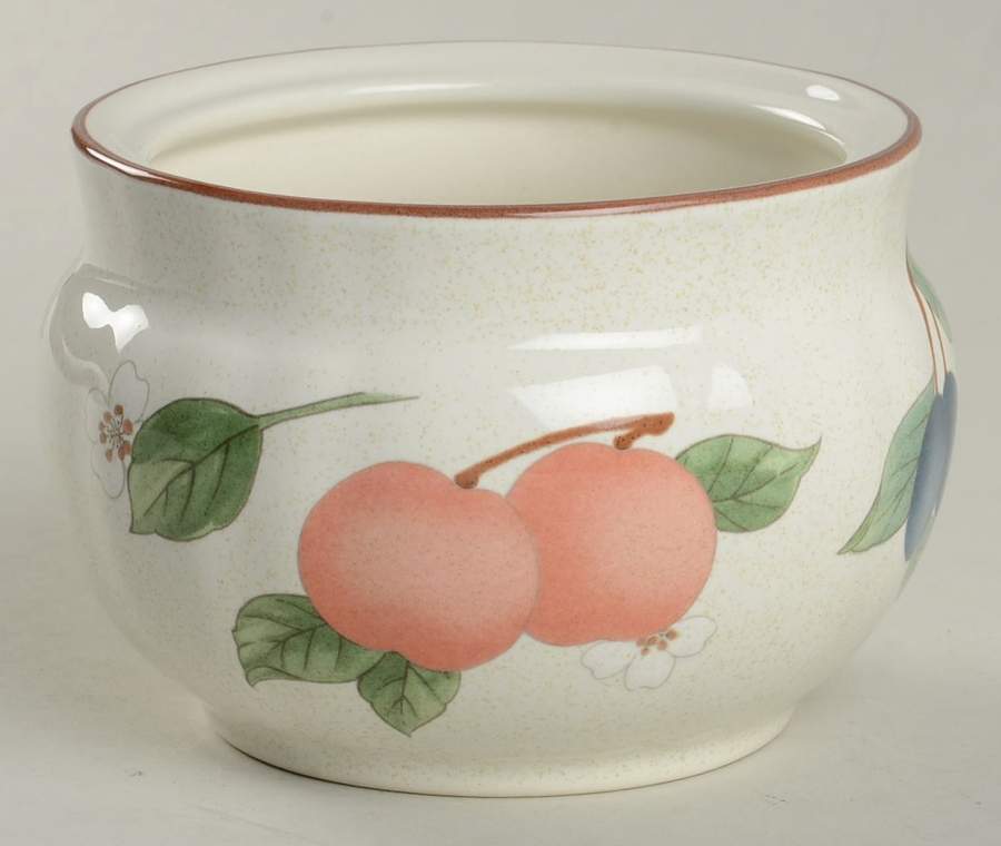Fruit Panorama Sugar Bowl No Lid by Mikasa-1
