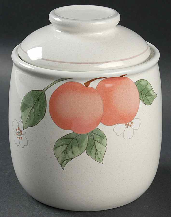 Fruit Panorama Medium Canister & Lid by Mikasa-1
