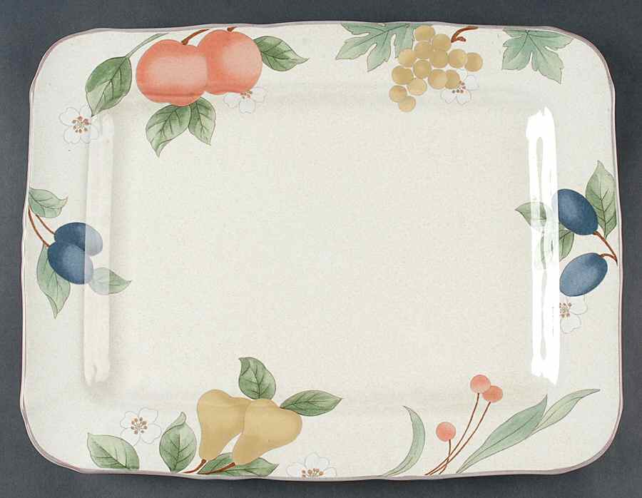 Fruit Panorama 15" Rectangular Serving Platter by Mikasa-1
