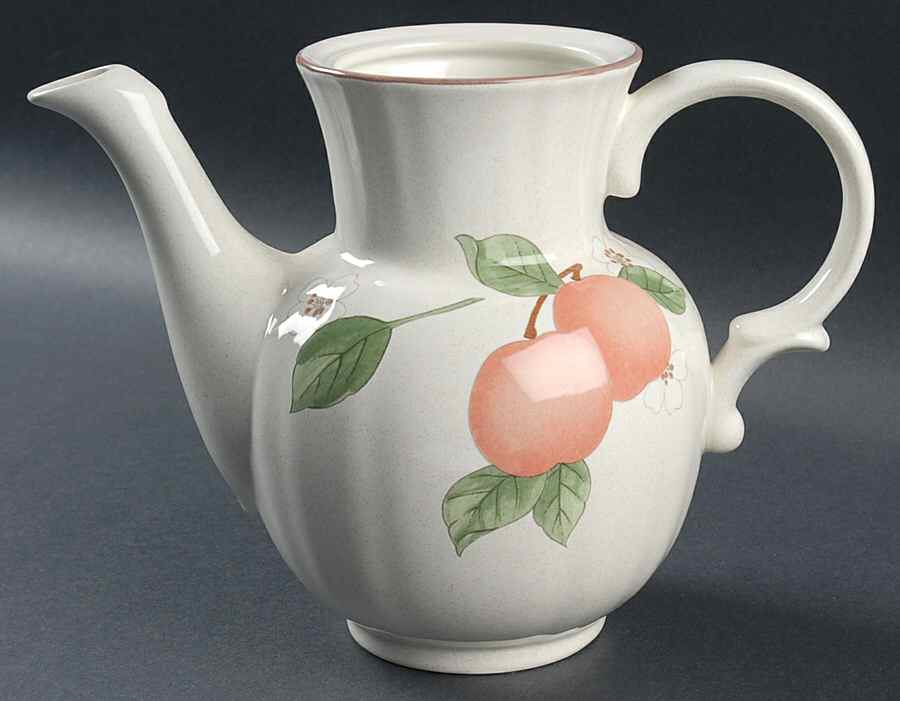 Fruit Panorama Coffee Pot No Lid by Mikasa-1