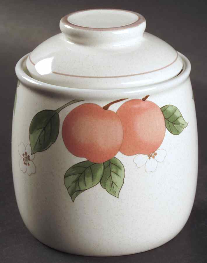 Fruit Panorama Small Canister & Lid by Mikasa-1