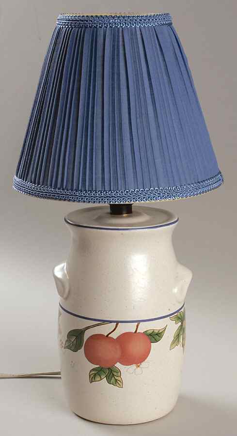 Fruit Panorama 13" Electric Lamp & Shade by Mikasa-1