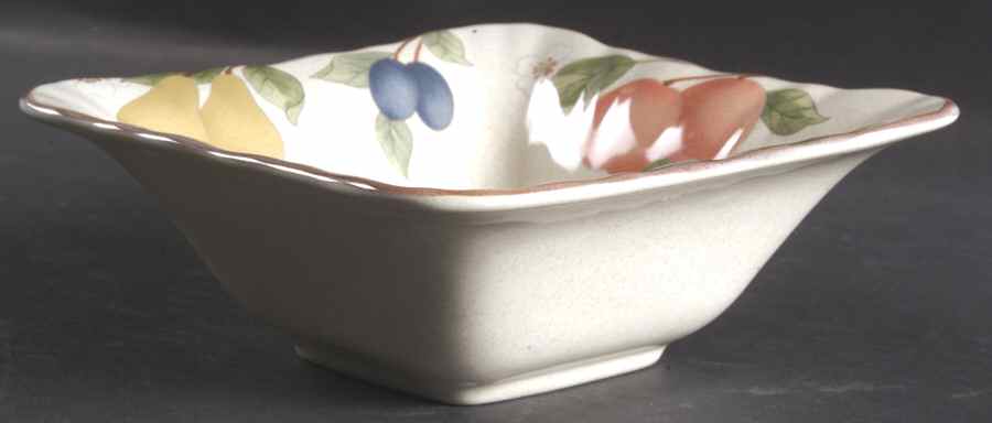 Fruit Panorama 5" Square Vegetable Bowl by Mikasa-1