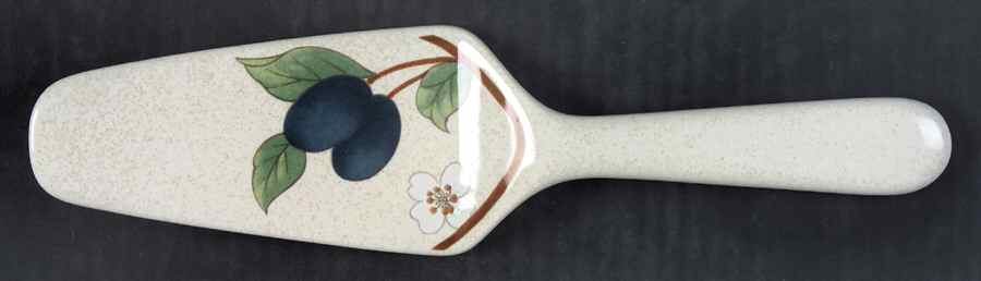 Fruit Panorama Solid Ceramic Pie/Cake Server by Mikasa-1