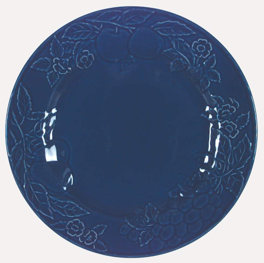 Fruit Promenade Blue Dinner Plate by Mikasa-1