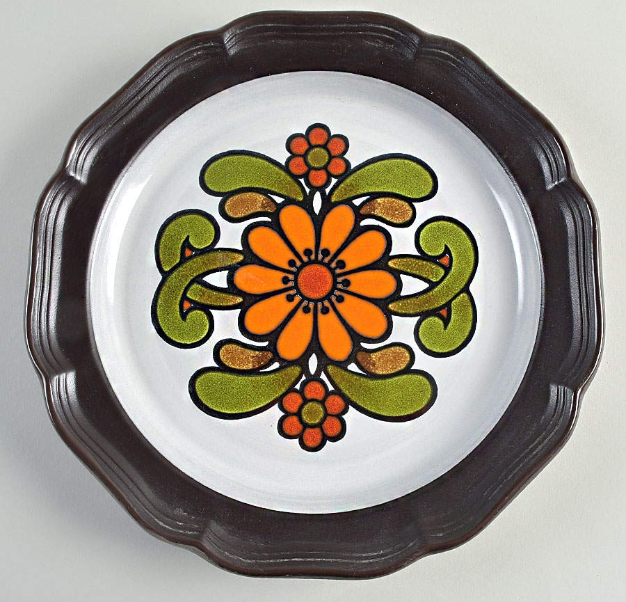 Friendship Quilt 12" Chop Plate (Round Platter) by Mikasa-1