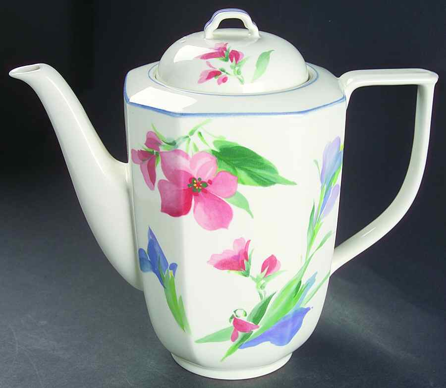 French Silk Coffee Pot & Lid by Mikasa-1