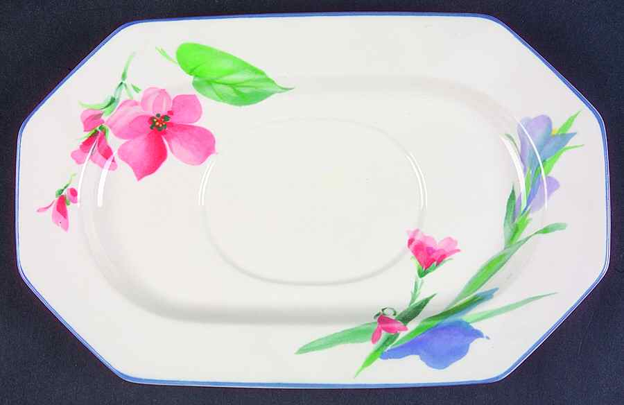 French Silk Underplate for Gravy Boat by Mikasa-1