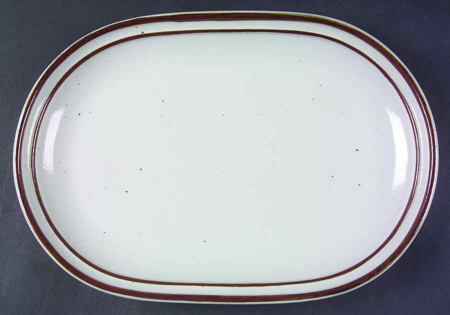 Free Spirit 14" Oval Serving Platter by Mikasa-1
