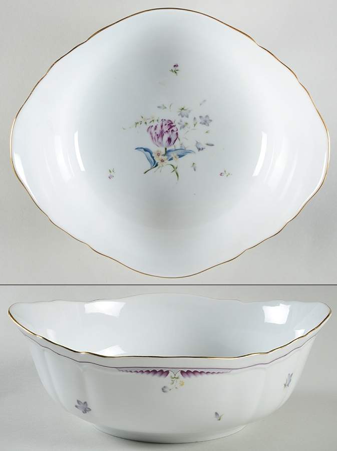 French Tulip 8" Round Vegetable Bowl by Mikasa-1