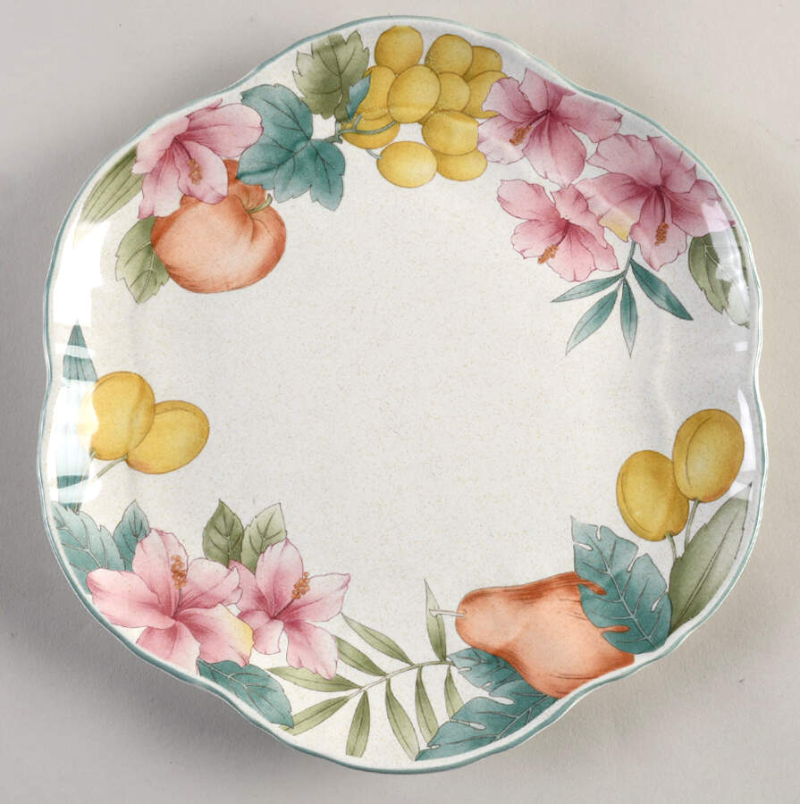 Fruitage Cake Plate by Mikasa-1