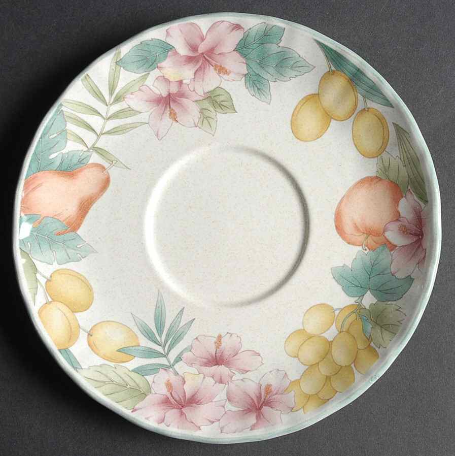 Fruitage Saucer for Jumbo Cup by Mikasa-1