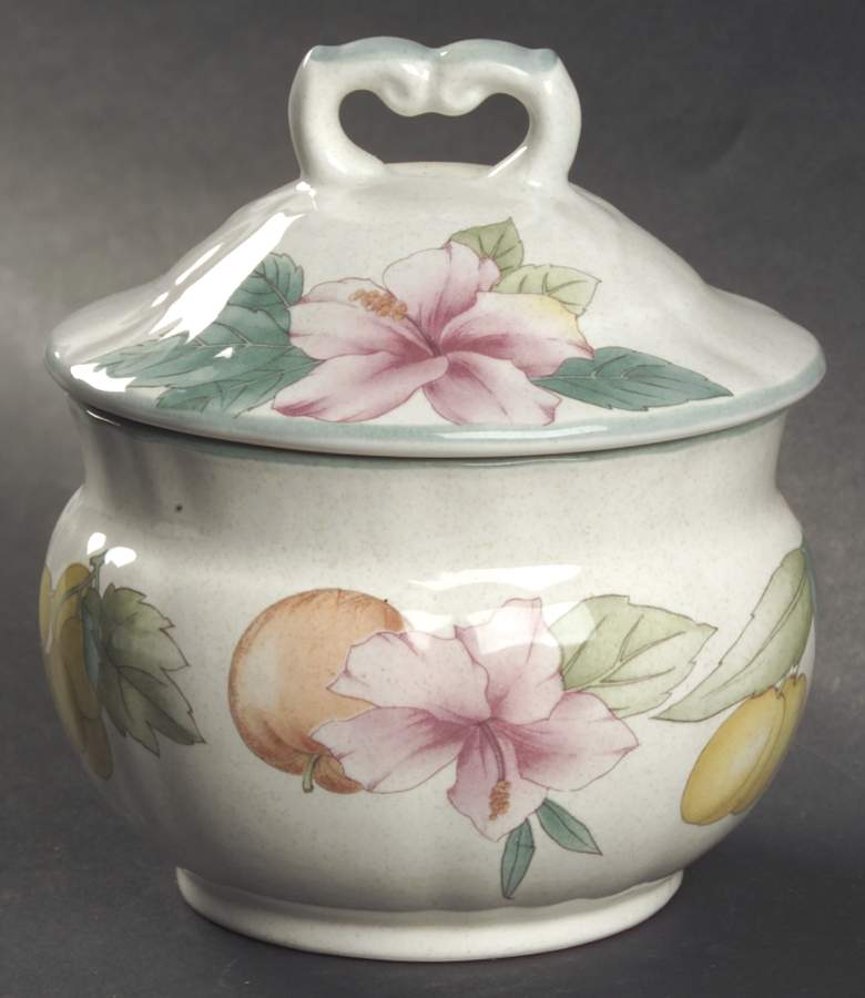 Fruitage Sugar Bowl & Lid by Mikasa-1