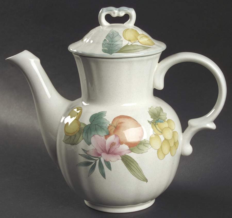 Fruitage Coffee Pot & Lid by Mikasa-1