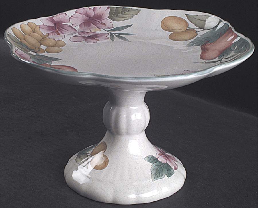 Fruitage Round Compote (Height X Width) by Mikasa-1