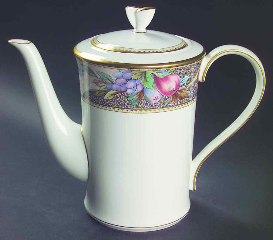 Fruitera Coffee Pot & Lid by Mikasa-1