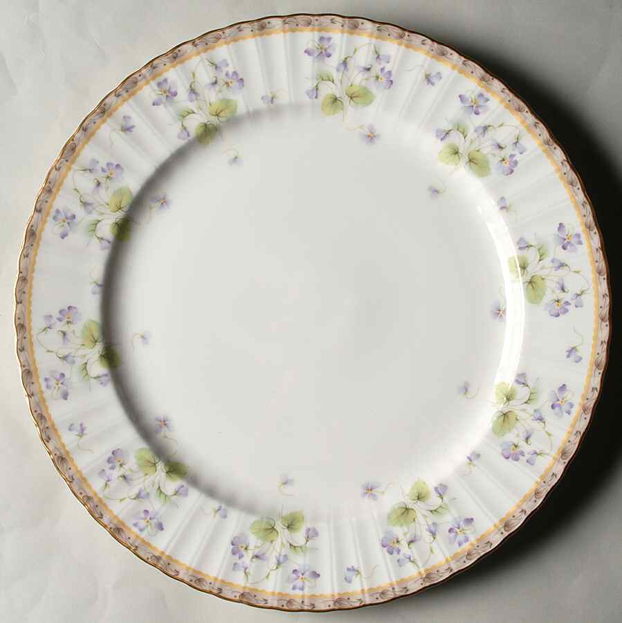 French Violets 12" Chop Plate (Round Platter) by Mikasa-1