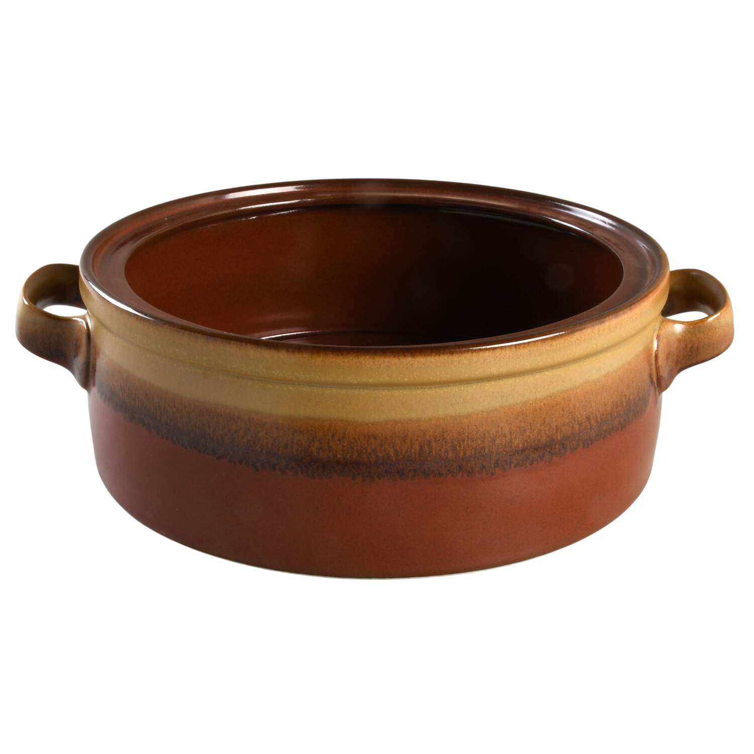 Fusion 3 Quart Round Casserole No Lid by Mikasa-1