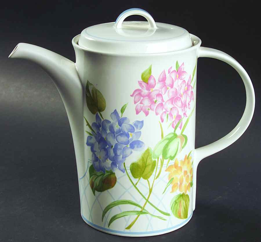 Garden Bouquet Coffee Pot & Lid by Mikasa-1