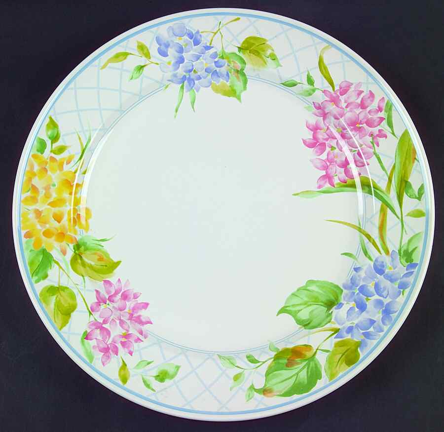 Garden Bouquet 12" Chop Plate (Round Platter) by Mikasa-1
