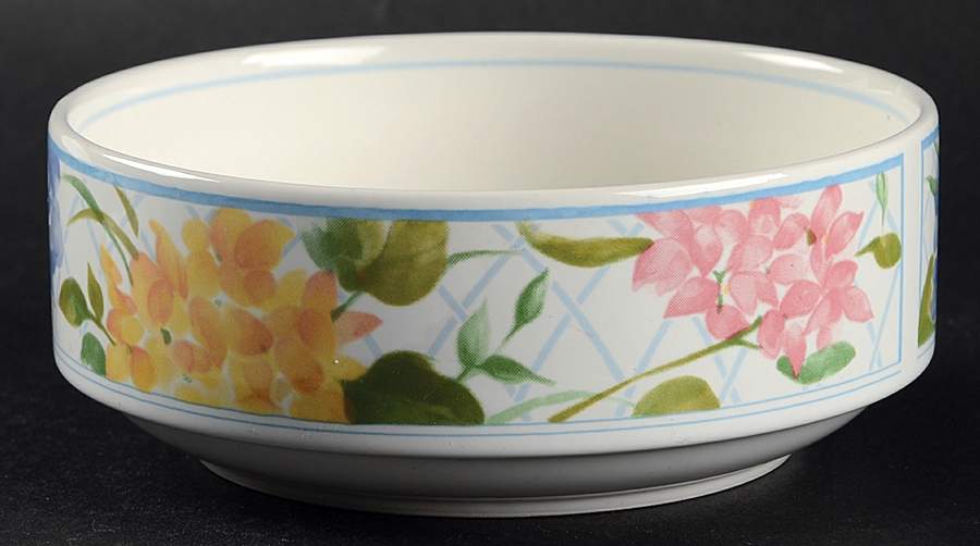Garden Bouquet Fruit/Dessert (Sauce) Bowl by Mikasa-1