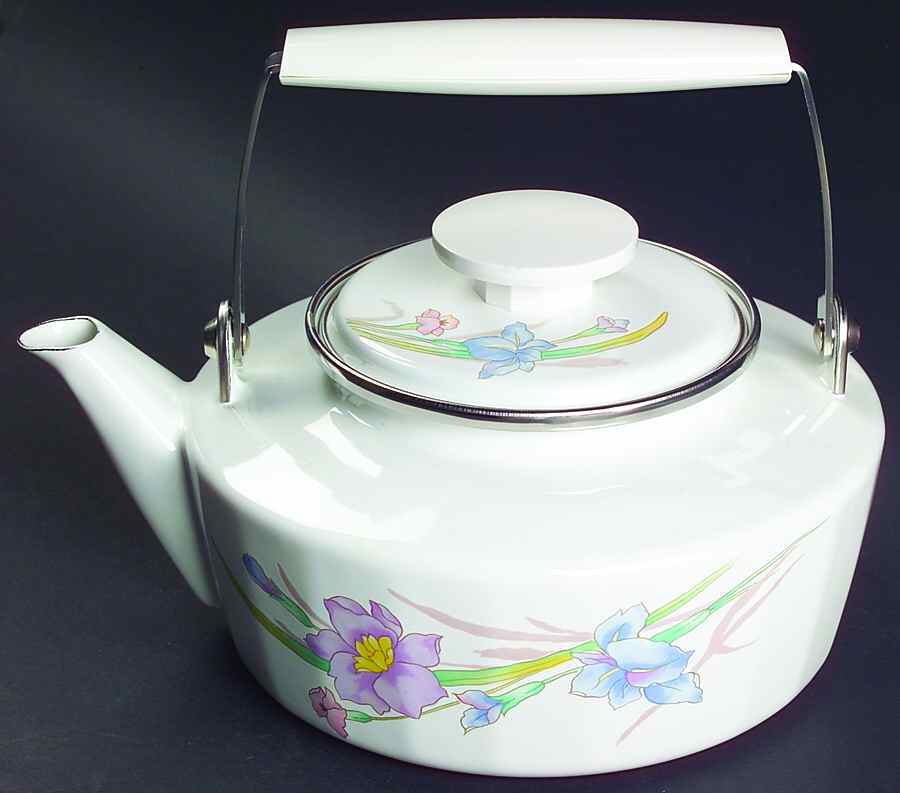 Gabriele Metal Kettle & Lid by Mikasa-1