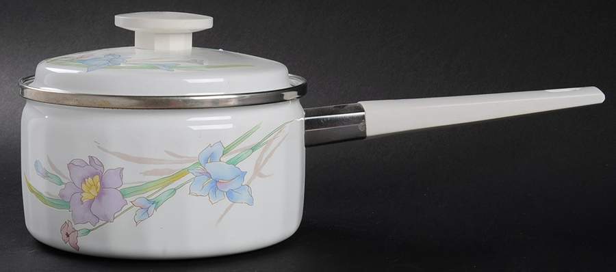 Gabriele 1.0 Quart Metal Covered Saucepan by Mikasa-1