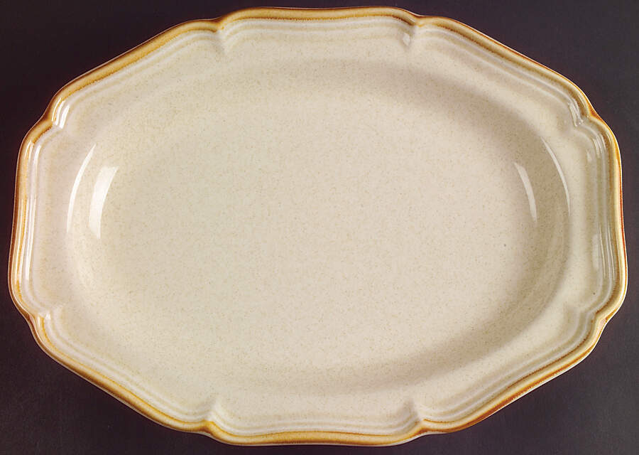 Garden Club 14" Oval Serving Platter by Mikasa-1