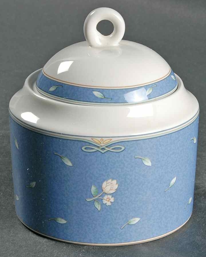 Garden Chintz Sky Sugar Bowl & Lid by Mikasa-1