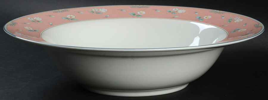 Garden Chintz Pink 10" Round Vegetable Bowl by Mikasa-1