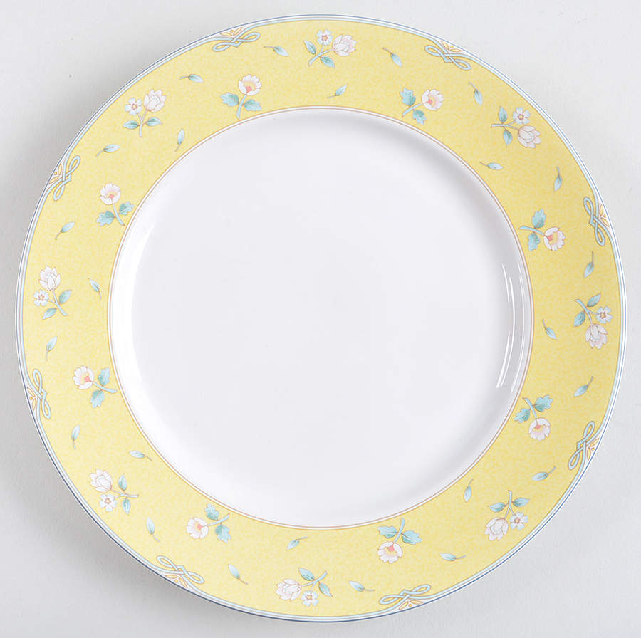 Garden Chintz Saffron Salad Plate by Mikasa-1