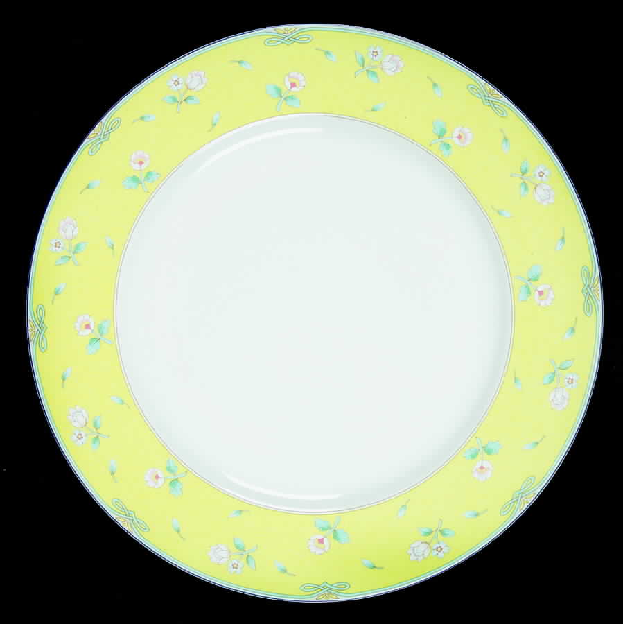 Garden Chintz Saffron Dinner Plate by Mikasa-1