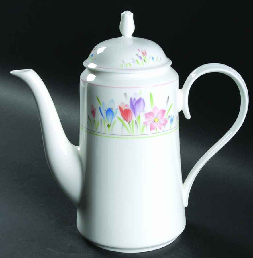Garden Delight Coffee Pot & Lid by Mikasa-1