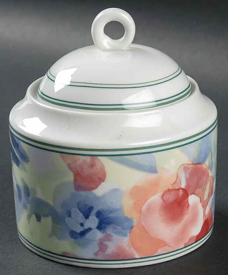 Garden Flair Sugar Bowl & Lid by Mikasa-1