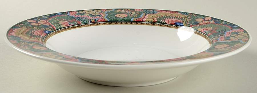 Garden Frenzy Large Rim Soup Bowl by Mikasa-1