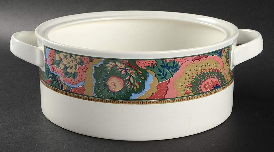 Garden Frenzy 2 Qt Round Covered Casserole No Lid by Mikasa-1