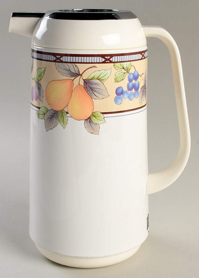 Garden Harvest Plastic Thermos/Carafe No Lid by Mikasa-1