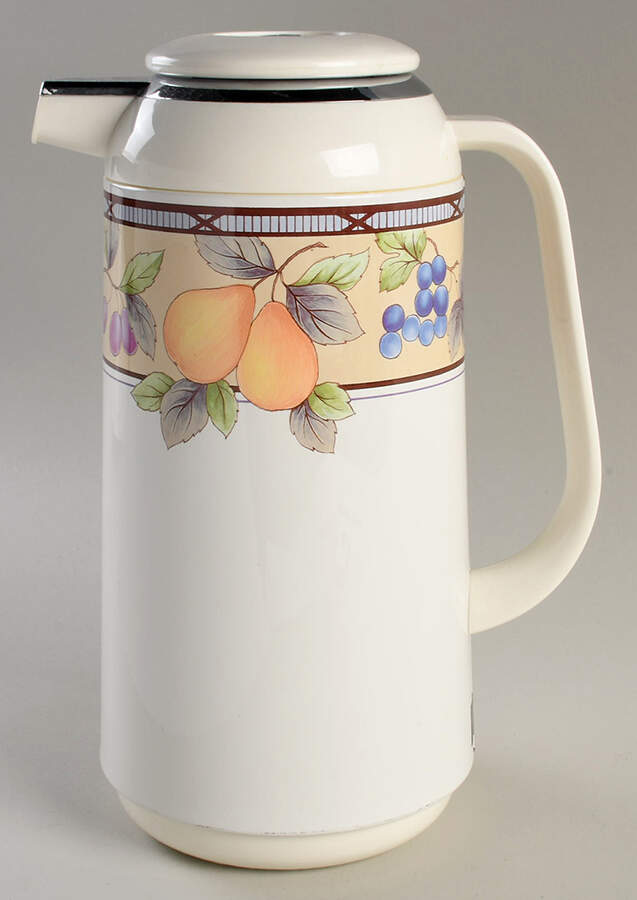 Garden Harvest Plastic Thermos/Carafe & Lid by Mikasa-1