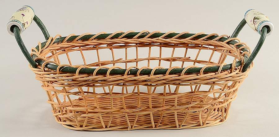 Garden Harvest Oval Basket by Mikasa-1