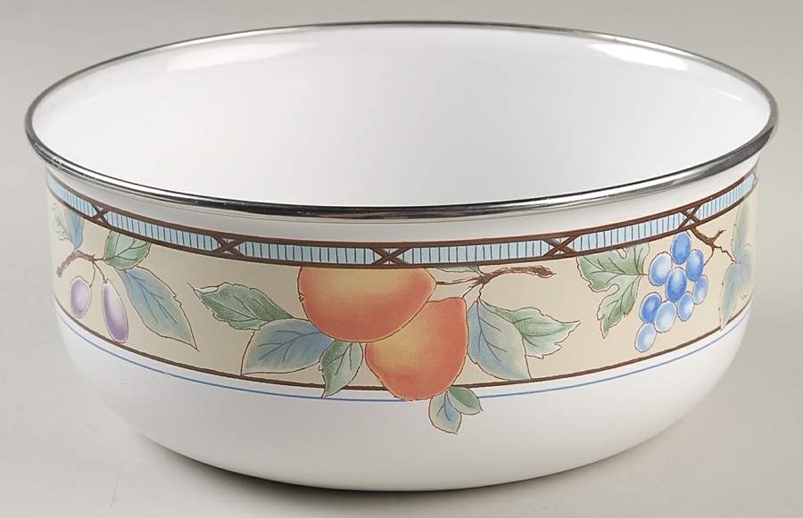 Garden Harvest 8" Metal Bowl by Mikasa-1