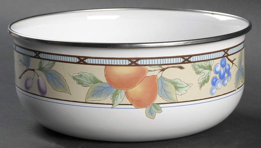 Garden Harvest 7" Metal Bowl by Mikasa-1