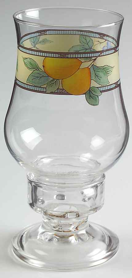 Garden Harvest (2 Piece) Glassware Hurricane Lamp by Mikasa-1